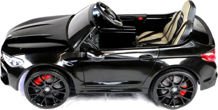 Immagine prodotto Es-toys Veicolo elettrico per bambini "BMW M5" - Licenza - Batteria 12V7A, 2 motori MP3, sedile in pelle + (12 V)
