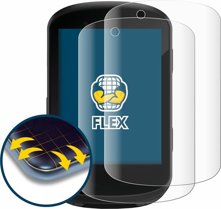 Produktbild BROTECT Full-Cover Displayschutz (2 Stück, Garmin Edge 530)