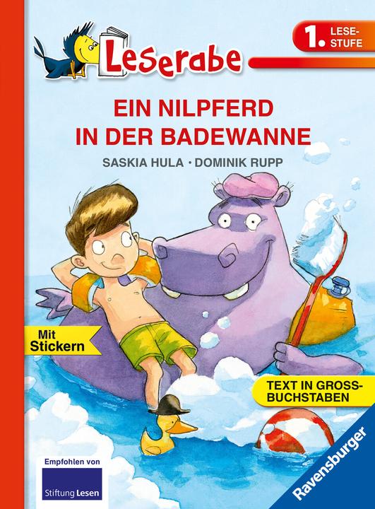 Produktbild Ravensburger Ein Nilpferd In Der Badewanne (Deutsch, Saskia Hula, Dominik Rupp, 2018)