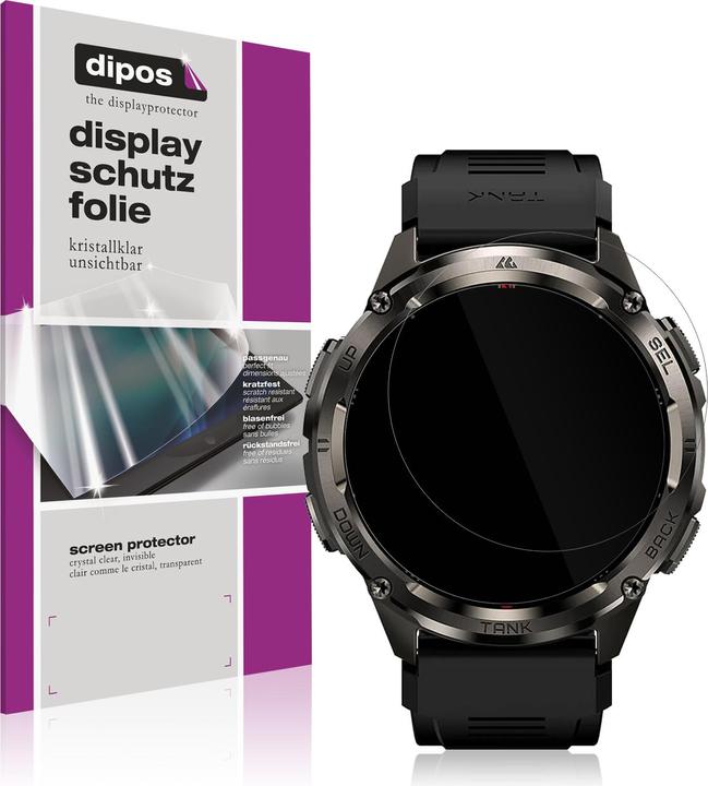 Image du produit Dipos Film de Protection d’écran Crystalclear pour Kospet Tank T3 Ultra 2