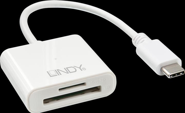 Produktbild Lindy USB 3.1 Typ C SD Card Reader (USB-C)