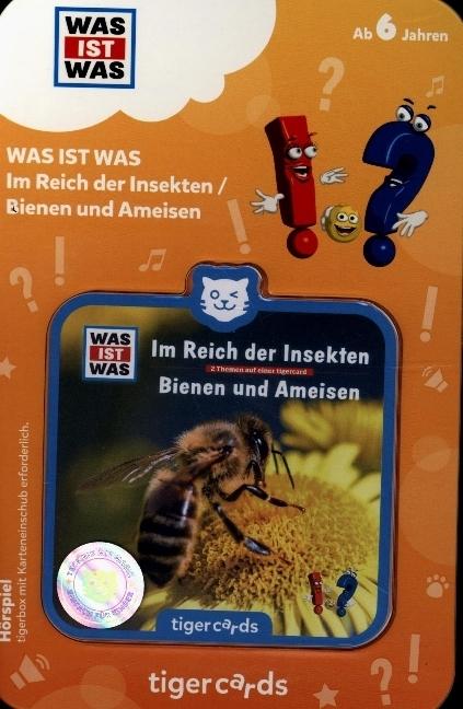 Produktbild Tigermedia Tigercard- Was ist was: Im Reich der Insekten Bienen und Ameisen (Deutsch)