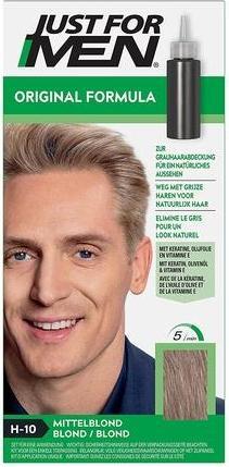 Immagine prodotto Just For Men Care Tinting Shampoo Biondo Naturale Sabbioso 60ml H10 (60 ml, Shampoo liquido)