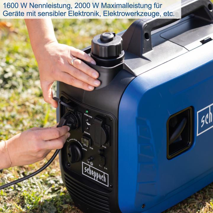 Actual product image Scheppach SG2500i (1600 W, 4.10 l)