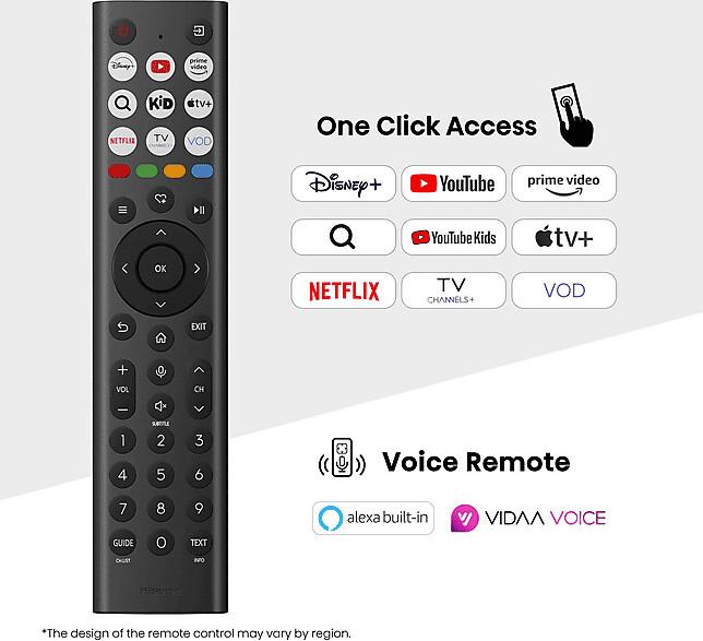Actual product image Hisense TV 43A7Q (43", QLED, 4K, 2025)