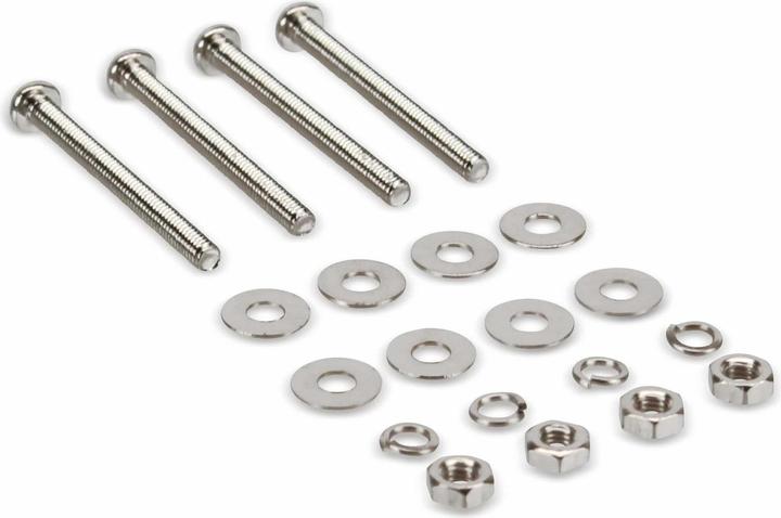 Produktbild InLine Lüfterschrauben Set für 25mm Lüfter, 4 Stück
