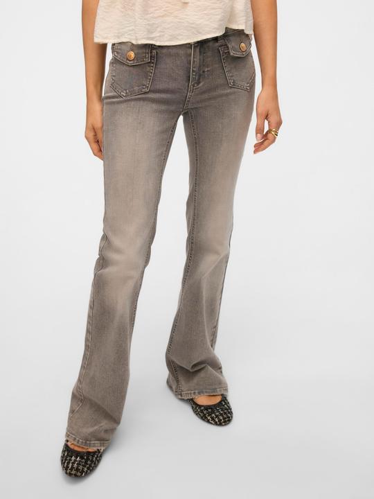 Actual product image Vero Moda VMJEAN Niedrige Taille Ausgestellt Jeans Ausgestellt (30)