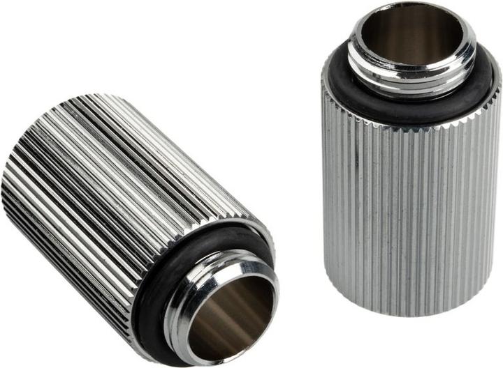 Actual product image Bitspower Touchaqua adapter straight G1/4 inch male to G1/4 inch female - pack of 2