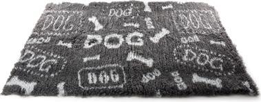 Produktbild Martin Vetbed Dog Print Grijs / Wit Gerecycled (Hund)
