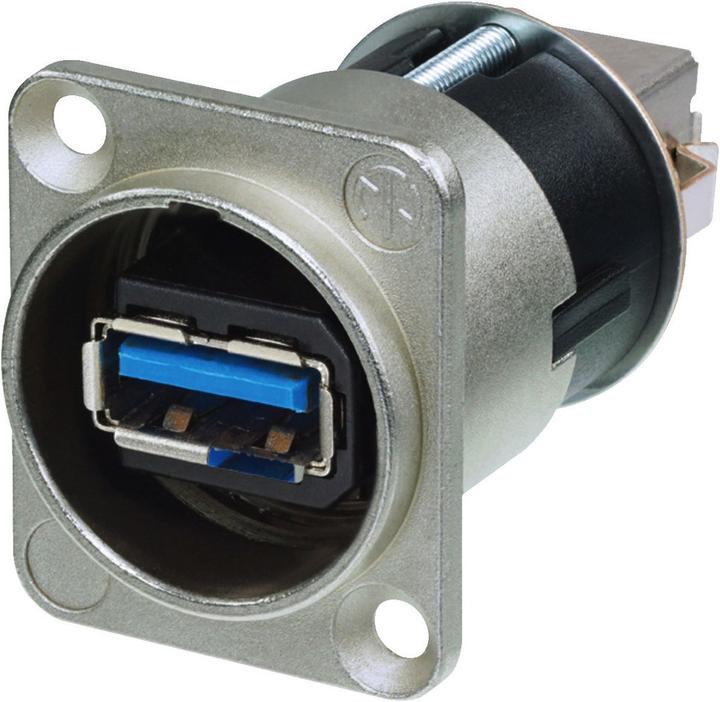 Produktbild Neutrik NAUSB3 USB 3.0 Type A USB 3.0 Type B Schwarz