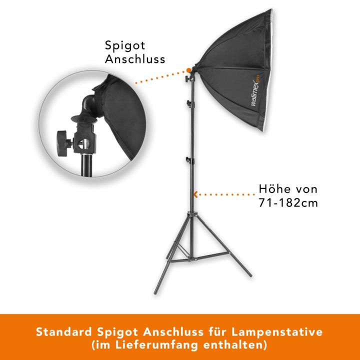 Produktbild Walimex pro LED 60W Octagon (Schirmreflektor, 65 cm)