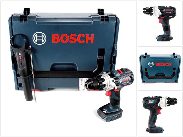 Actual product image Bosch Professional GSR 18V-85 C, without battery/charger incl. L-Boxx (Rechargeable battery operated)