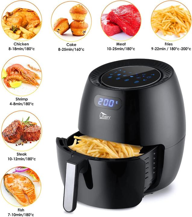 Produktbild Uten Heissluftfritteuse, 6,5L- LCD