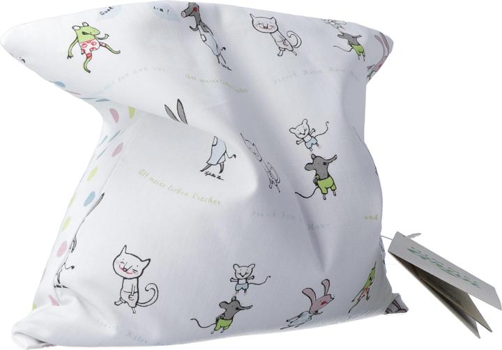 Actual product image Himmelgrün Rape cushion love critters (20 x 20 cm)
