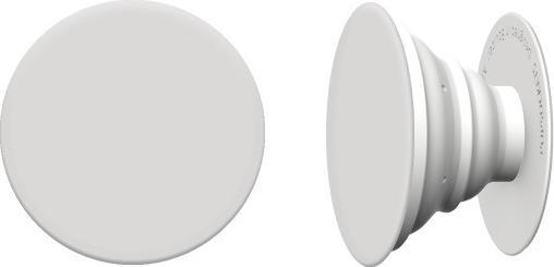 PhoneLook Pop Socket Support de doigt interchangeable pour Smartphone / Tablettes Blanc