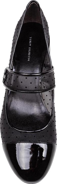Actual product image Tory Burch mary jane shoe in mesh color black (38)