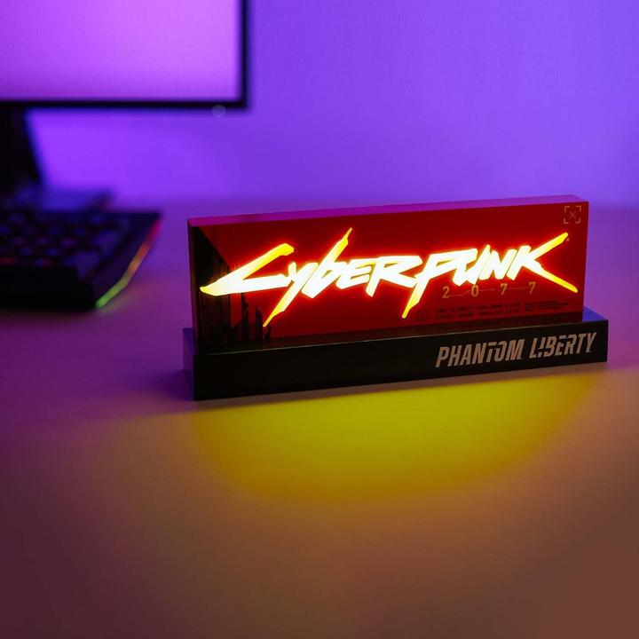 Image du produit Neamedia Cyberpunk Edgerunner lampe LED Phantom Edition 22 cm