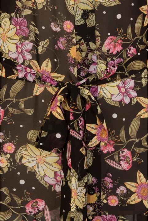 Immagine prodotto Girls On Film Vestito a camicia nero a fiori (36)