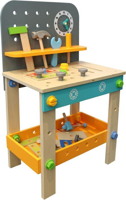Spielmaus Workbench 40x26.5x65 cm, 44 parts