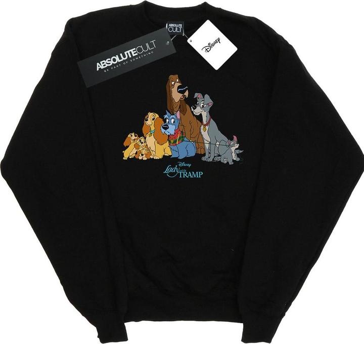 Disney Lady And The Tramp Classic Group Sweatshirt (L)