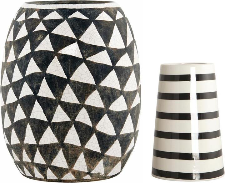 House Doctor Black & White Lot de 2