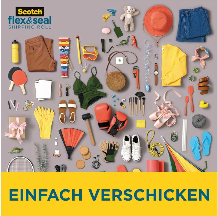 Produktbild Scotch Flex & Seal Versandrolle (38 x 300 cm, 1 x)