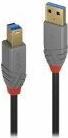 Produktbild Lindy USB A — USB B (5 m, USB 3.0)