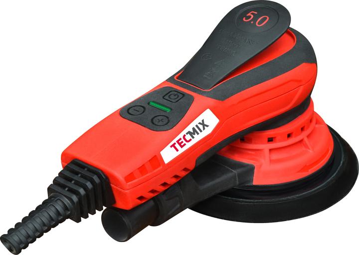Produktbild Tecmix EXZENTERSCHLEIFER TMX EXS 350 5.0 (230V - EU) - 350W, 4000-10000 U/MIN, Ø150MM, BÜRSTENLOSER MOTOR (350 W)