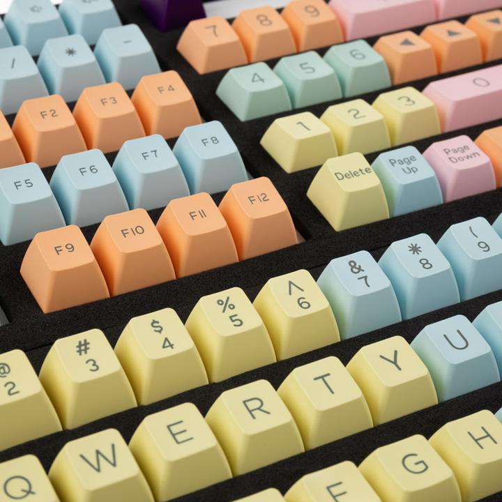 Productafbeelding Ducky Cotton Candy PBT Double-Shot Keycap Set, US Layout