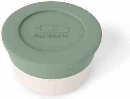 Actual product image Monbento Lunch Box Sauce Container MB Temple M Natural - Tiny Leak-Proof Container - Reusable - for Work/Scho