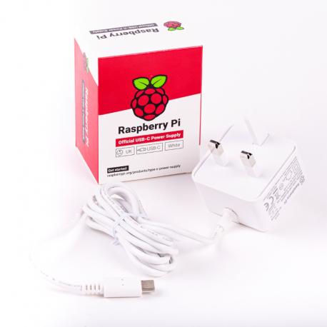 Actual product image Raspberry Pi RPI PS 15W WT UK Pi
