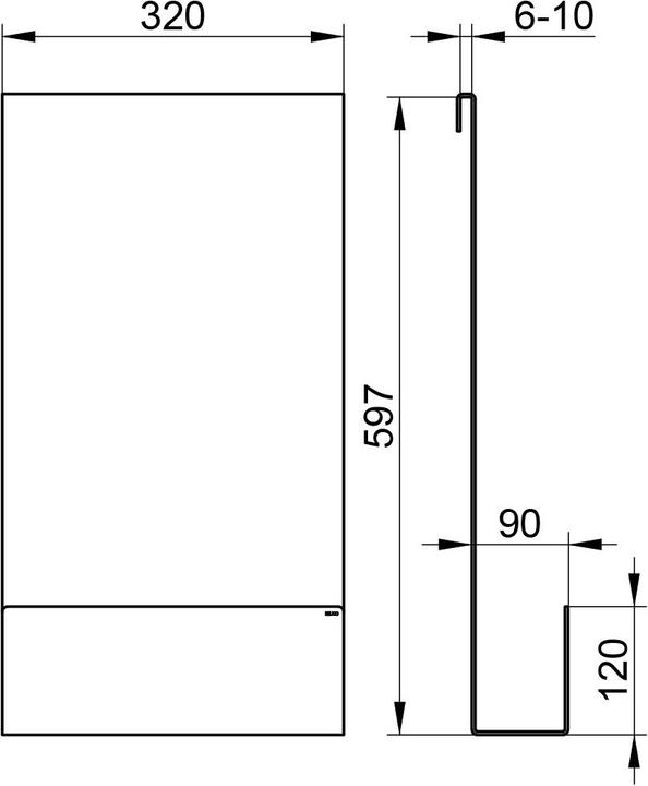 Actual product image Keuco Shower shelf
