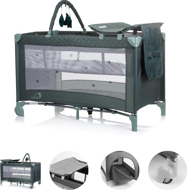 Actual product image Chipolino lit de voyage, Luna