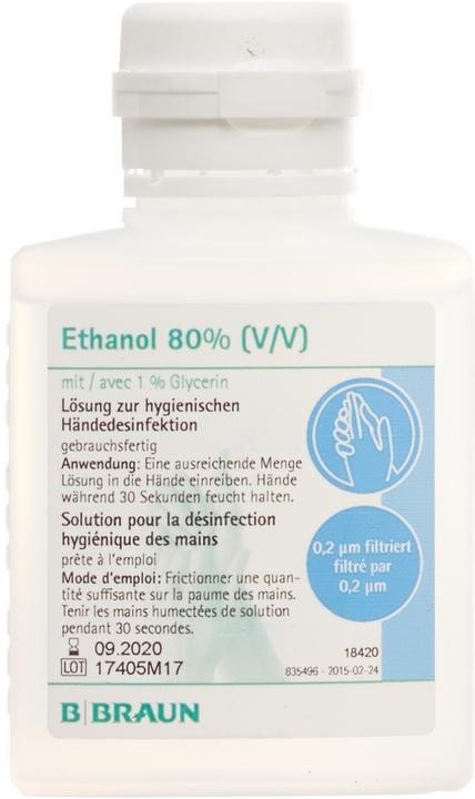 Braun Ethanol 80% Glycerin 1% Ovalfl 100 ml (100 ml)