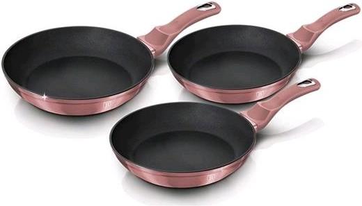 Produktbild BerlingerHaus Bratpfannen-Set (Pfannenset + Topfset, Aluminium)