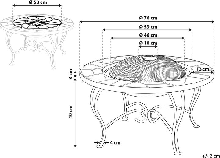Produktbild Beliani Erebus (80 cm)