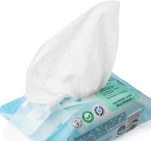 Produktbild dm Balea Erfrischend 3in1 (Reinigungstücher Gesicht)