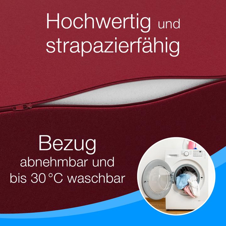 Actual product image Bestschlaf Klappmatratze, 3-teilige Faltmatratze, Reisebett, Gästematratze (75 x 195 cm, Foam core)
