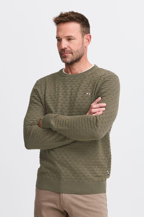 Actual product image FQ1924 FQKYLE structure crewneck knit 21900700 (L)