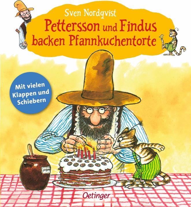 Pettersson und Findus backen Pfannkuchentorte (Sven Nordqvist, Angelica Carrozzeria, Kerstin Behnken, Tedesco)
