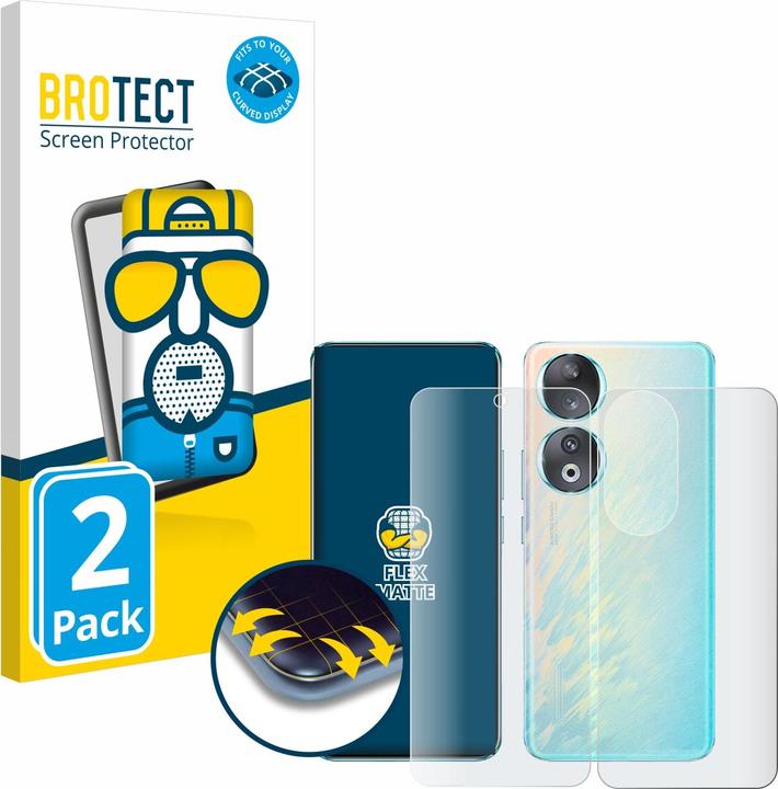 Produktbild BROTECT Full-Cover Displayschutz Matt (2 Stück, LG L90)