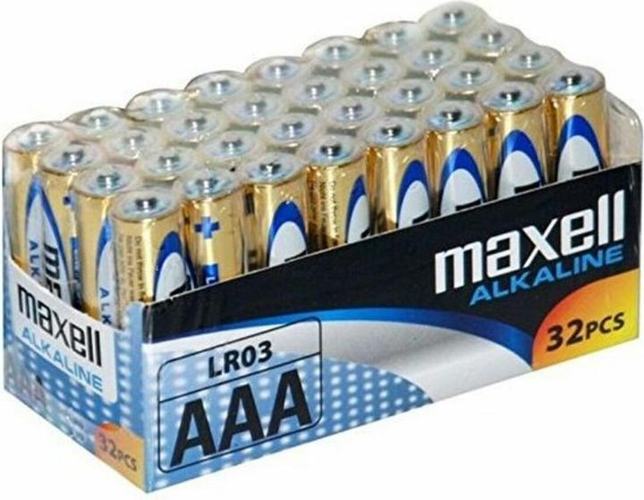 Actual product image Maxell AAA battery (32 pcs., AAA)