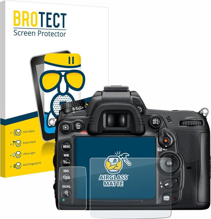 Produktbild BROTECT Schutzglas Schutzfolie Glas Folie Displayschutz matt (Displayschutz, D7000)