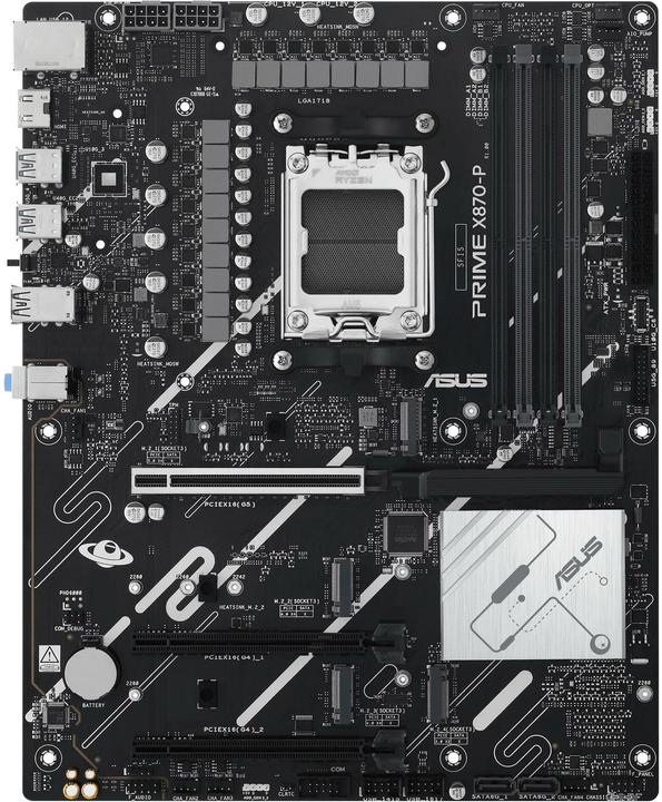 Image du produit ASUS PRIME X870-P (ATX, X870, AM5, DDR5) (AM5, AMD X870, ATX)