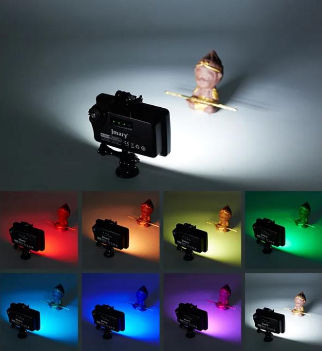 Produktbild Jmary RGB LED Tauchlicht mit GoPro Halterung 40m