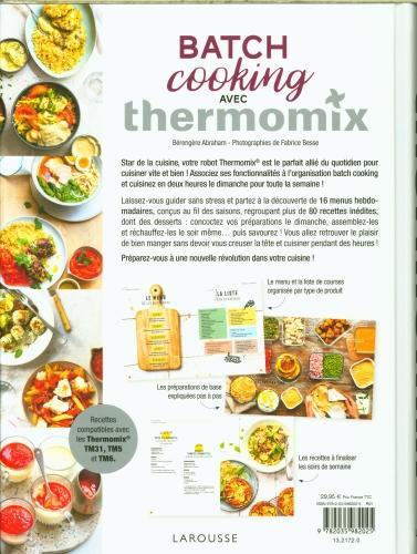 Image du produit Larousse pratique Cuisine en lot avec Thermomix (Français, Abraham Bérengère, 2020)