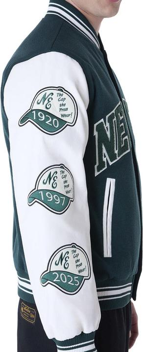 Actual product image New Era Varsity College Jacke - BRAND PATCHES - L (L)