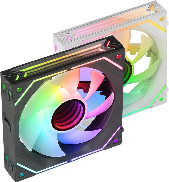 Actual product image Mars Gaming Ventilateur Boitier Mf-Linkfinity RGB 12cm (Noir) (120 mm, 1 x)