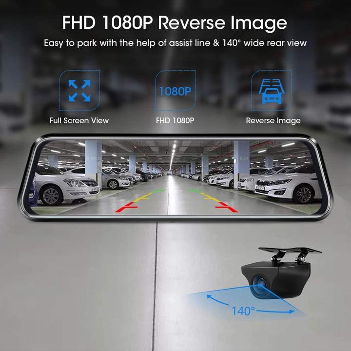 Produktbild Jansite Spiegel Dashcam 1080p