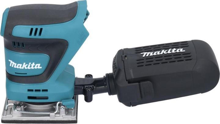 Produktbild Makita DBO 484 RFJ Akku Schwingschleifer 18 V 112 x 102 mm + 2x Akku 3,0 Ah + Ladegerät + Makpac (Schwingschleifer, 210 W)